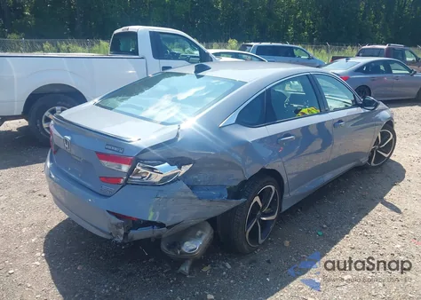 2022 Honda Accord Hybrid Sport from USA, damaged, VIN 1HGCV3F25NA000877